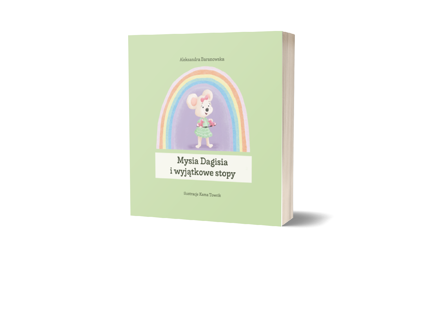 Książka Mysia Dagisia i wyjątkowe stopy – Aleksandra Baranowska - obrazek 2